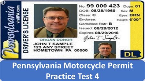 pa motorcycle permit test reddit